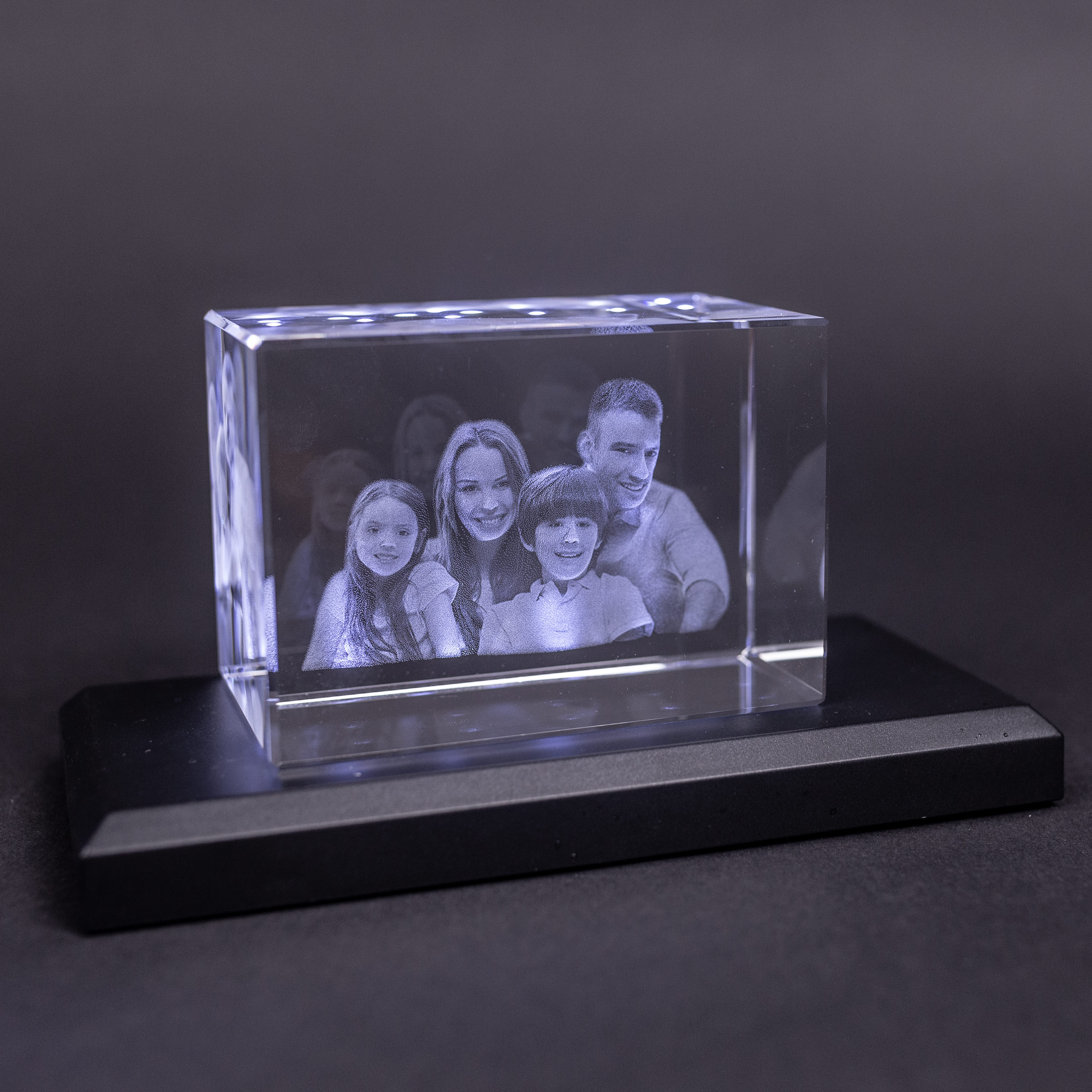 3D Glasfoto