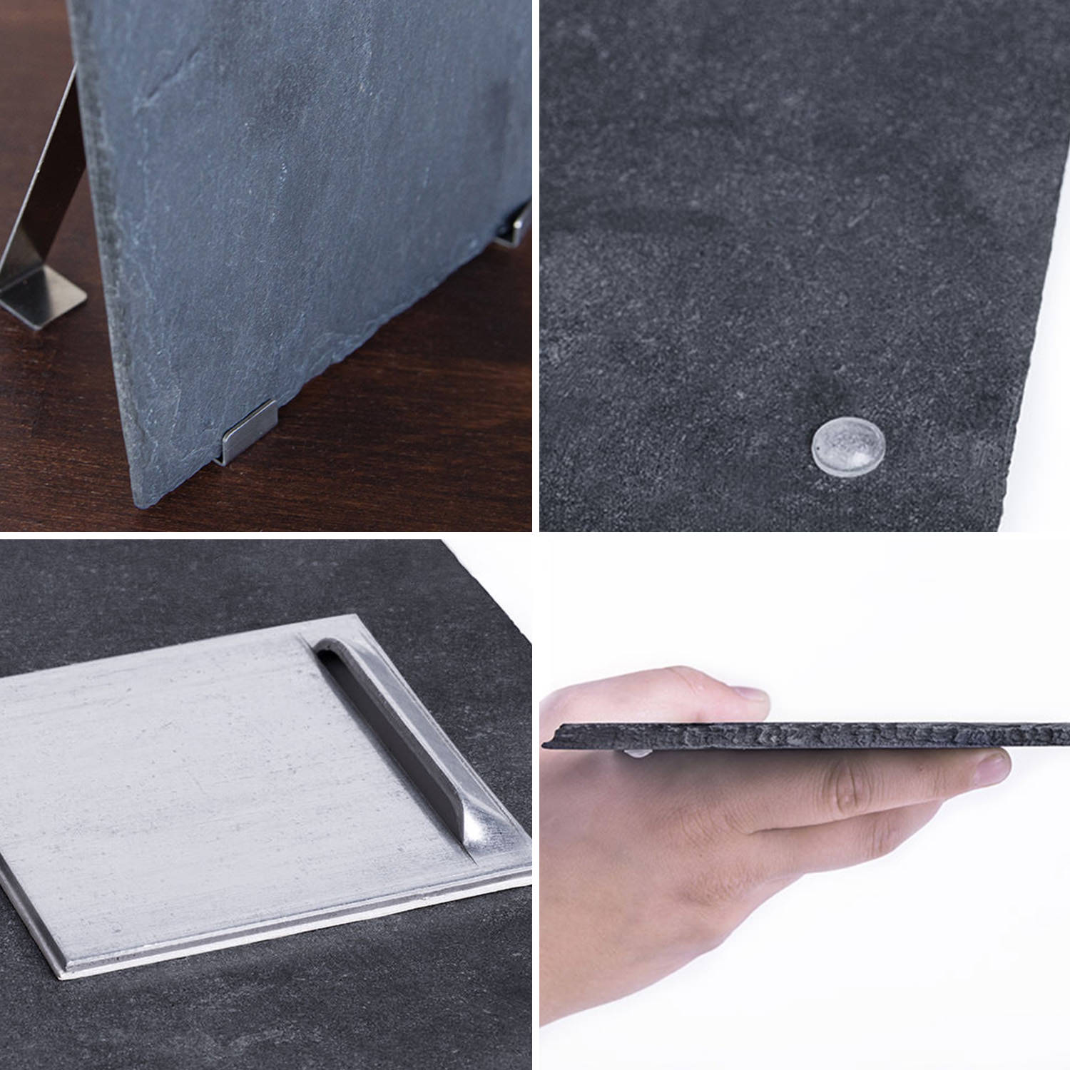 Bedruckte Schieferplatte - Geschenk für Opa