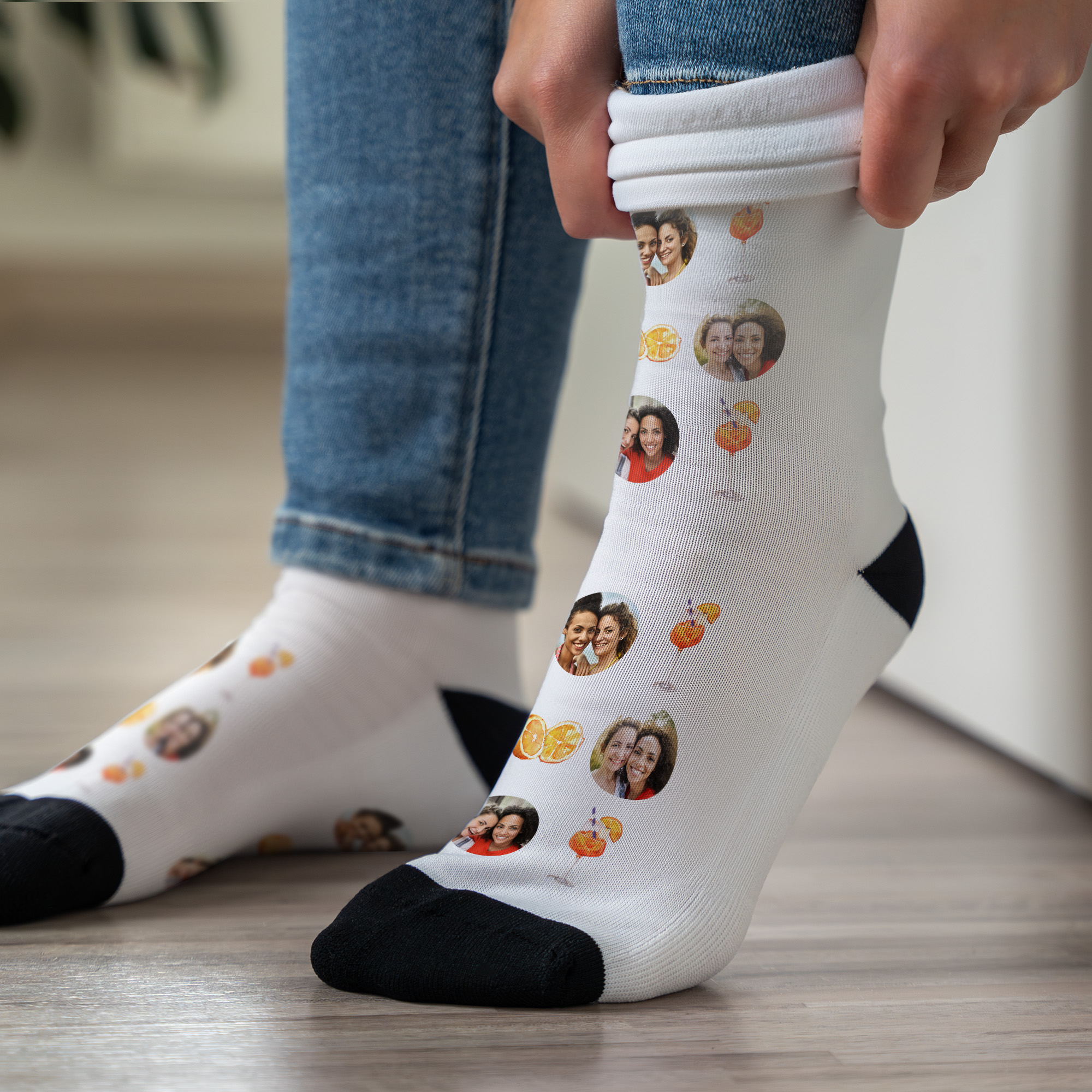 Aperol Socken